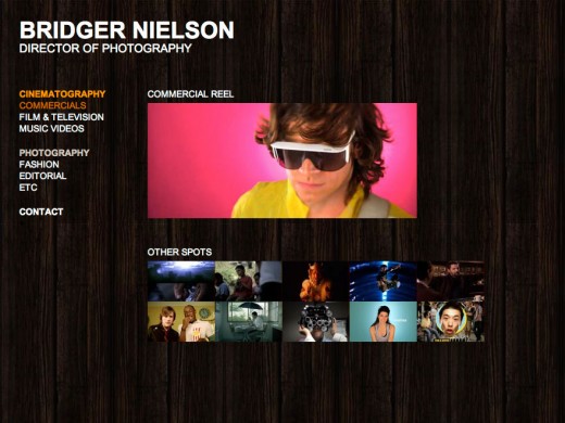 Bridger Nielson Commercials page Bridger Nielson Commercials page