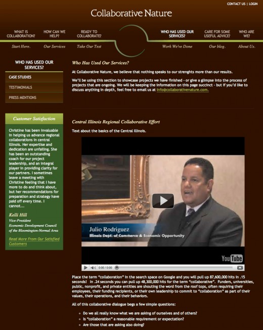 Collaborative Nature Case Study Collaborative Nature Case Study