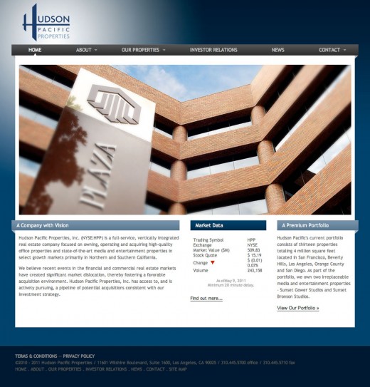 Hudson Pacific Properties Hudson Pacific Properties