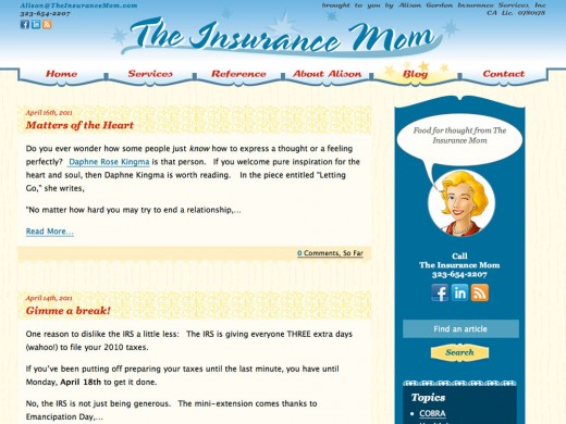 The Insurance Mom Blog