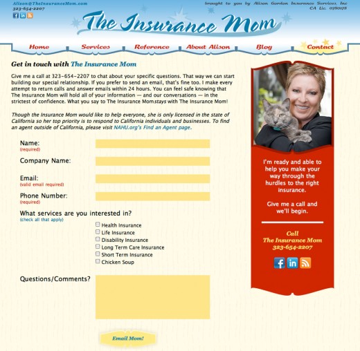 The Insurance Mom Contact