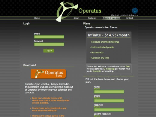 Operatus Log In