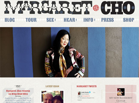 Margaret Cho home page